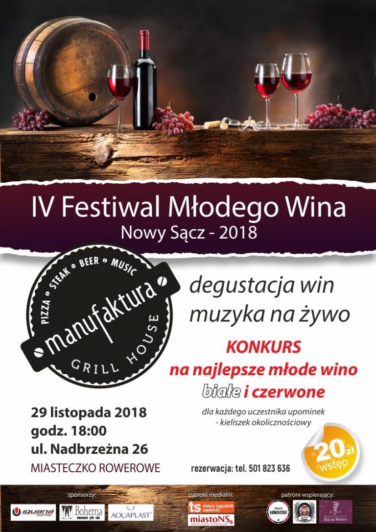 Nowy Sącz, Manufaktura: Festiwal Młodego Wina