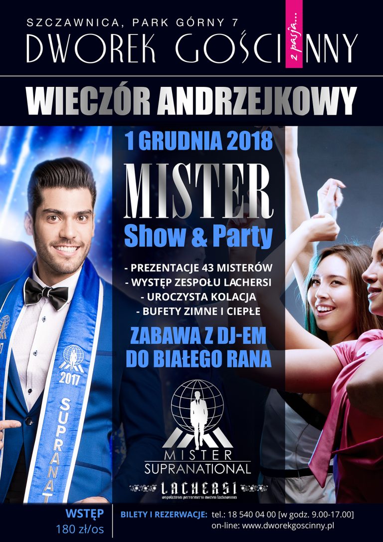 Szczawnica; Krynica: Festiwal Piękna 2018. Mister Supranational 2018