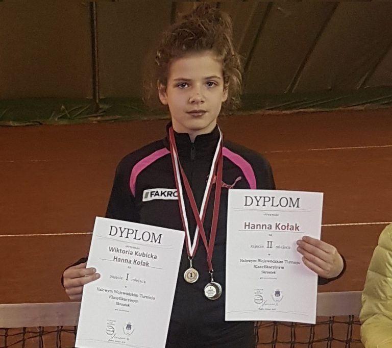 Tenis ziemny. Sądeczanka dwukrotnie na podium mistrzostw w Krakowie!