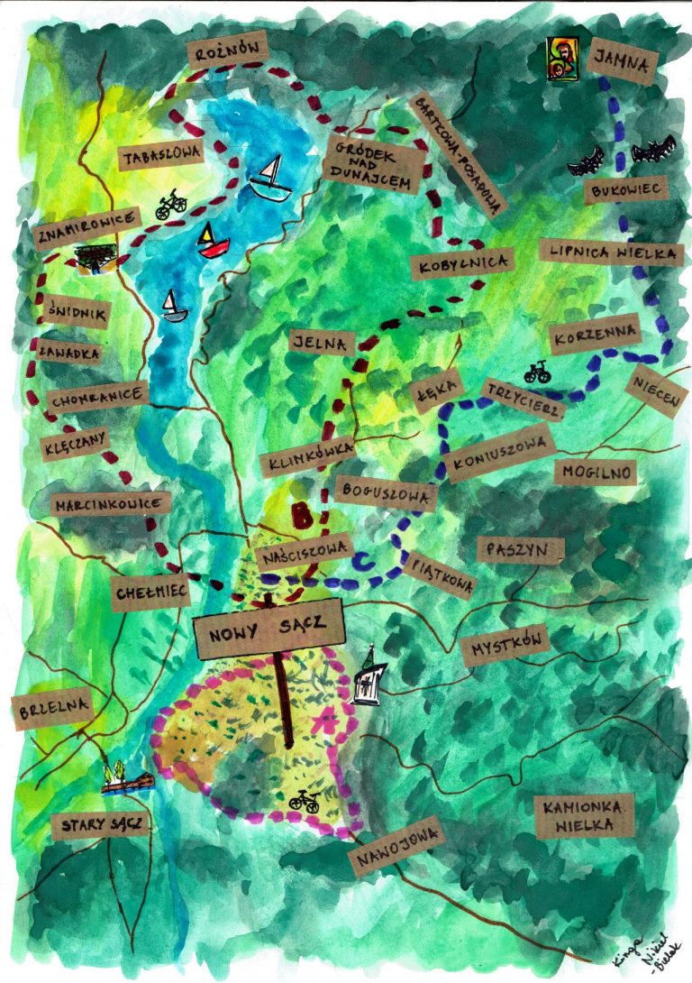 Sądecka Mapa Rowerowa II – znamy zwycięzców!