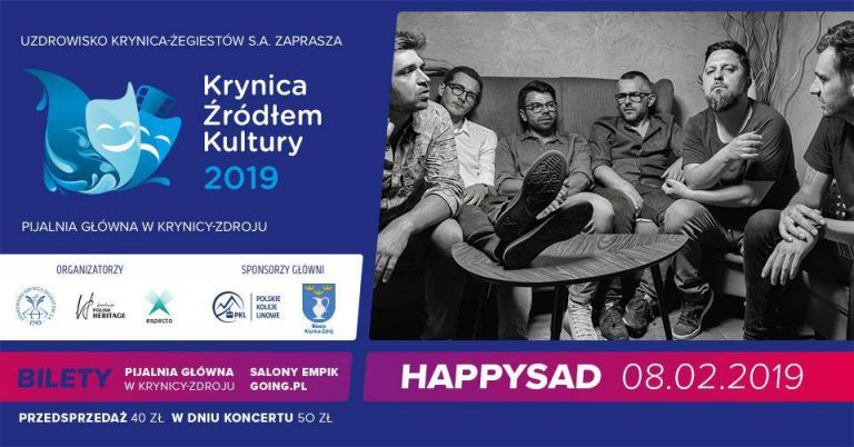 Krynica Źródłem Kultury: klimatyczny HAPPYSAD już w piątek!