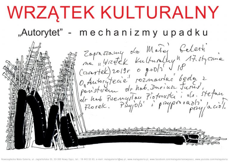 O upadku autorytetów w nowosądeckiej Małej Galerii