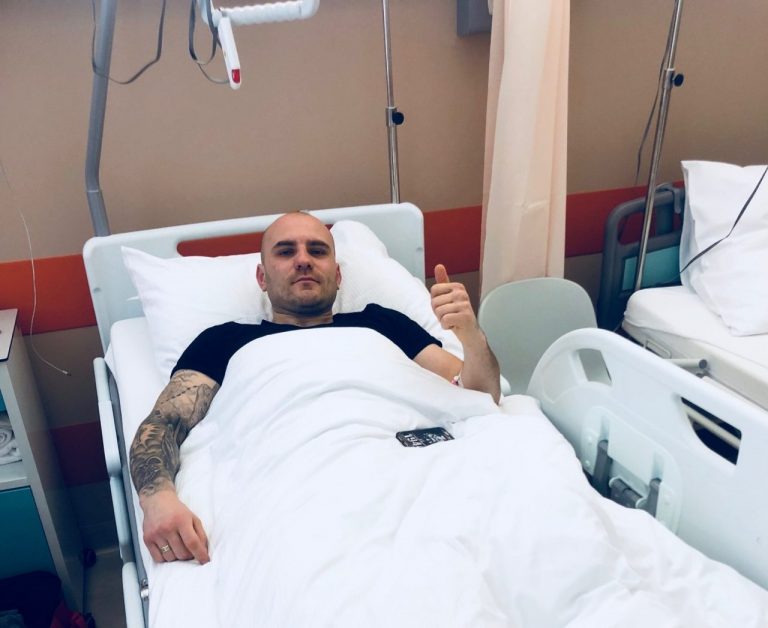 Były piłkarz Sandecji już po operacji: „Wrócę mocniejszy”