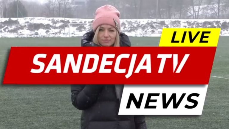Oryginalna akcja. Sandecja przeprowadziła relację w stylu… „breaking news”!