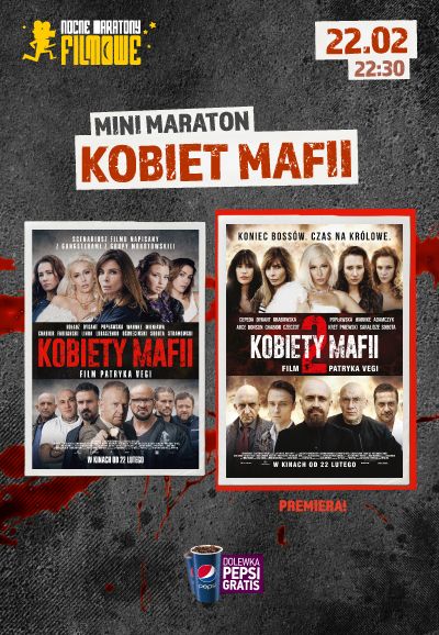 Nocny maraton z KOBIETAMI MAFII 1&2 w kinie HELIOS! Złap podwójne zaproszenie!
