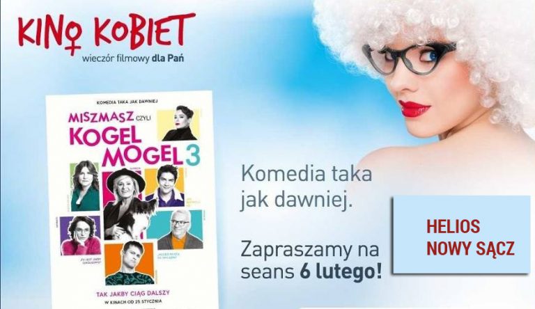KINO KOBIET! *KOGEL MOGEL 3* w prezencie od Kina Helios!