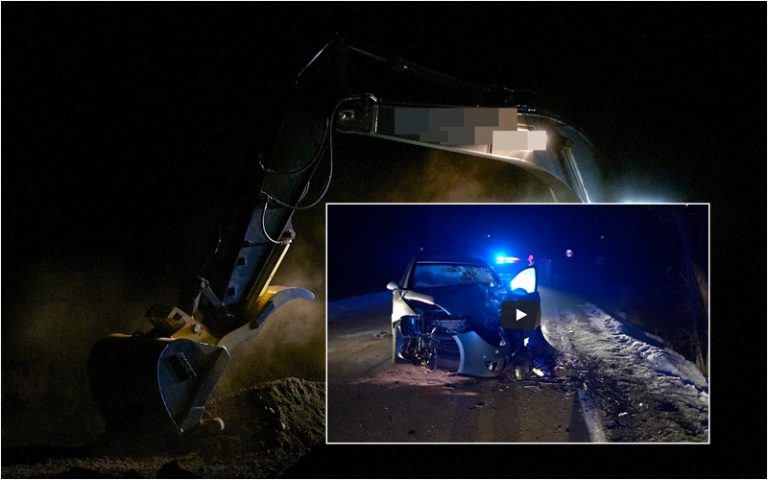 Śmiertelny wypadek. Mężczyzna zamiast udzielić pomocy, uciekł koparką