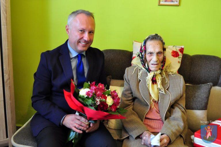 Prezydent z wizytą u najstarszej sądeczanki