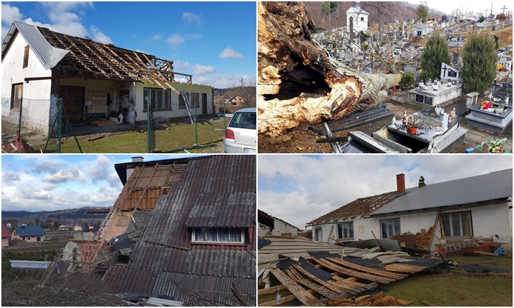 Wichura spustoszyła region. Zniszczyła ponad 70 budynków [ZDJĘCIA]