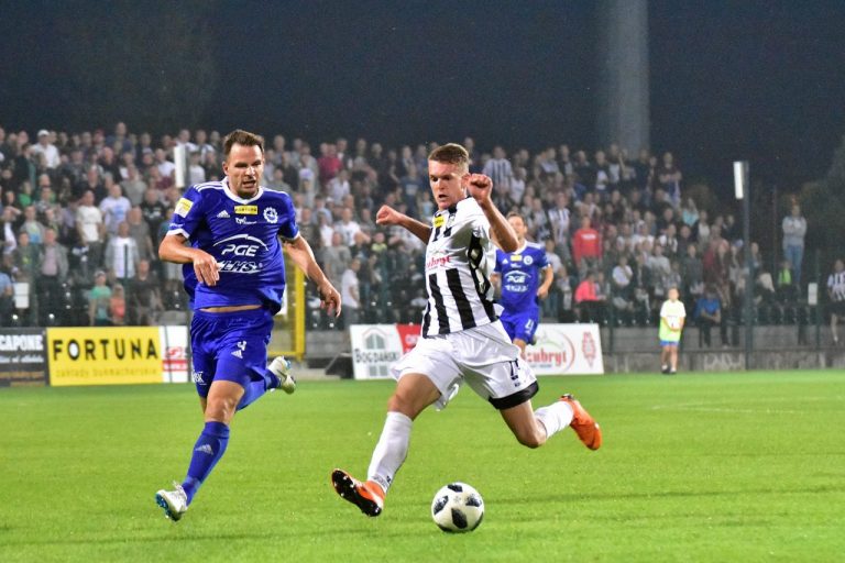 Wyrównane spotkanie i kolejny remis Sandecji