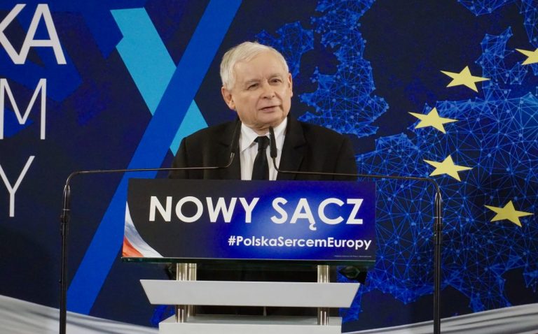 Jarosław Kaczyński, Beata Szydło i profesor Ryszard Legutko odwiedzili Nowy Sącz