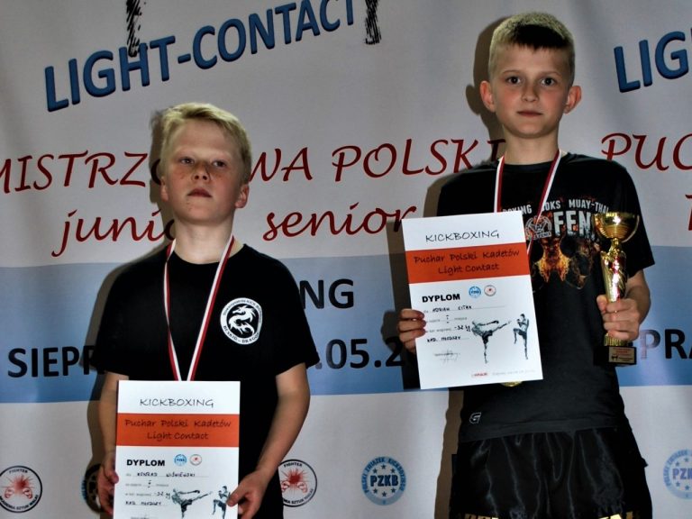 Kickboxing – Puchar Polski. Zawodnika UKS Fenix najlepszy w kraju!