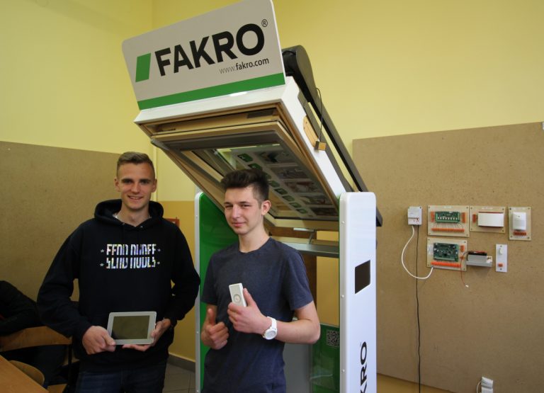 Okno edukacyjne. Prezent od Fakro dla uczniów szkół zawodowych