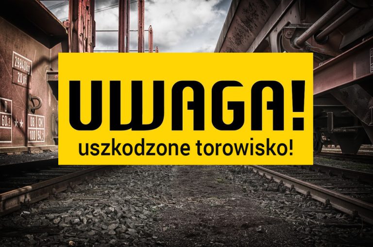 UWAGA! szynobus nie kursuje. Wykoleił się wagon z kruszywem