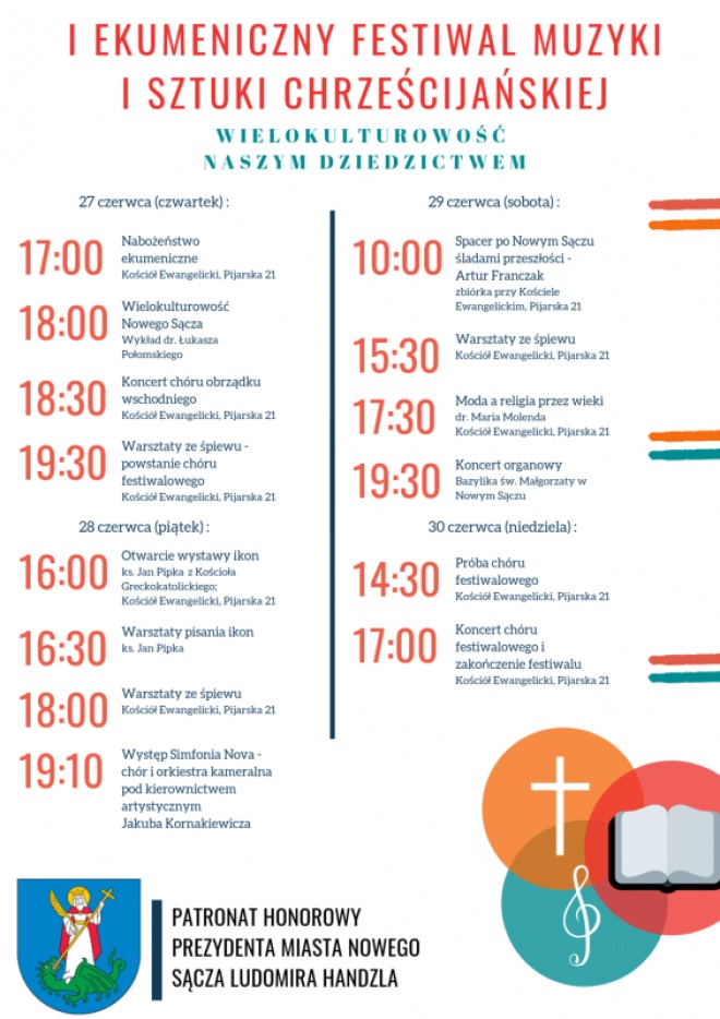 I Ekumeniczny Festiwal Muzyki i Sztuki Chrześcijańskiej w Nowym Sączu