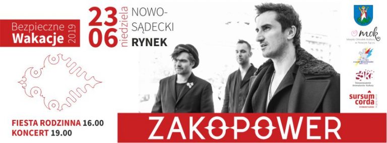 Nowy Sącz: początek wakacji z przytupem. Zagra i zaśpiewa Zakopower!
