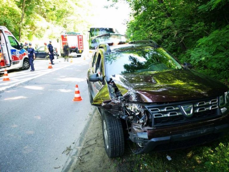 Nowy Sącz: Jedna osoba poszkodowana na skutek zderzenia trzech osobówek