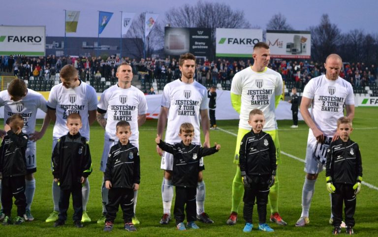 Sandecja w ostatnim sezonie punktowo poza klubowym podium