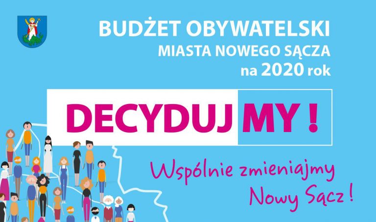 Budżet Obywatelski Nowego Sącza: ostania szansa, aby zgłosić swój pomysł. Do podziału jest 2 miliony!