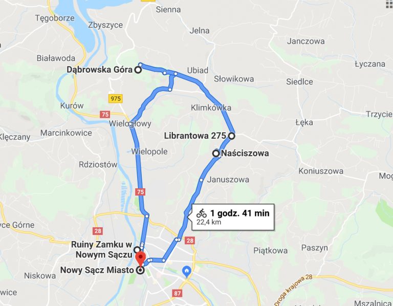 Sądecka Mapa Rowerowa III: Zdobywamy Dąbrowską Górę (20)