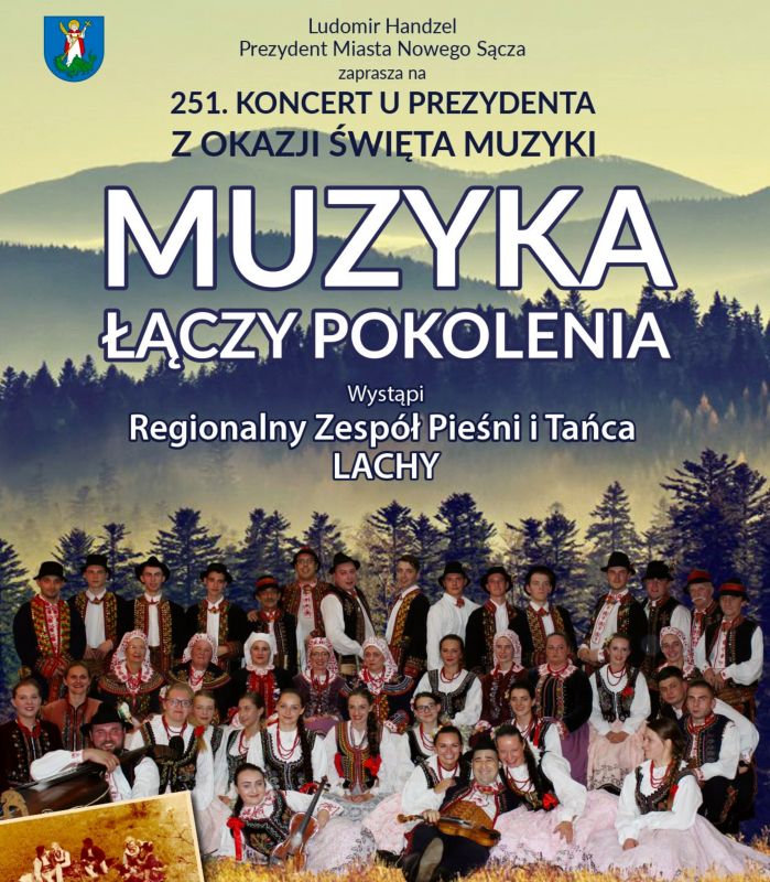 Lachy zagrają u prezydenta