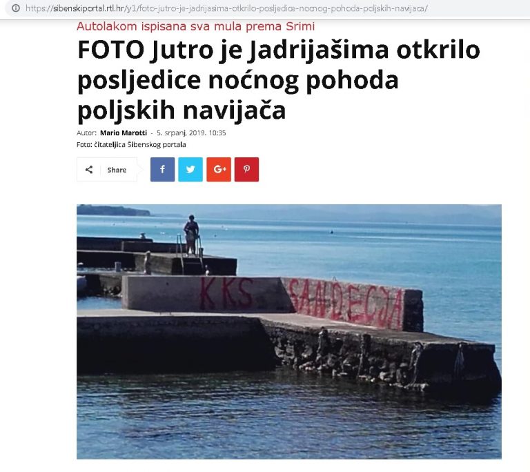O Sandecji głośno w Chorwacji. Niestety nie mamy powodu do dumy
