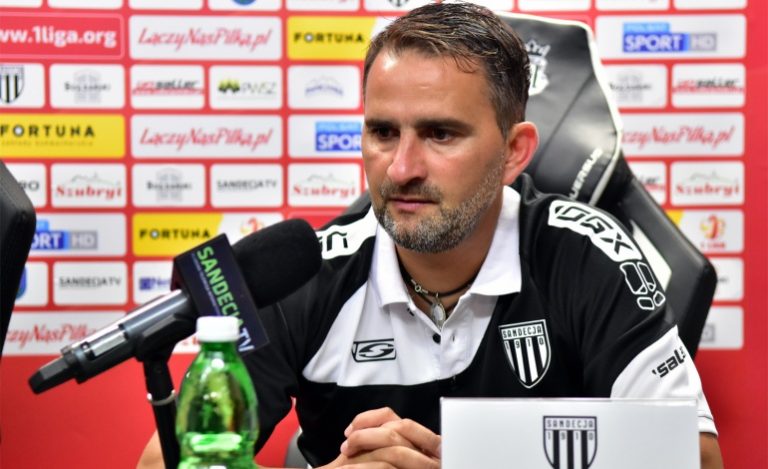 Tomasz Kafarski po meczu z GKS-em Tychy: Było to spotkanie z bardzo wymagającym rywalem