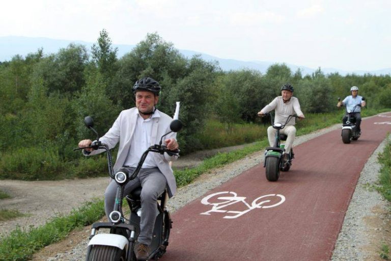 Ścieżka rowerowa ma połączyć dwa mosty i cztery gminy: dwa Sącze, Chełmiec i Podegrodzie