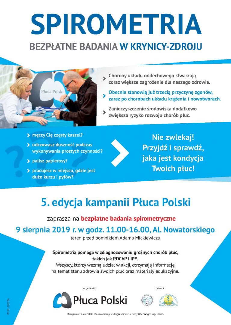 Krynica – Zdrój: zbadaj płuca!