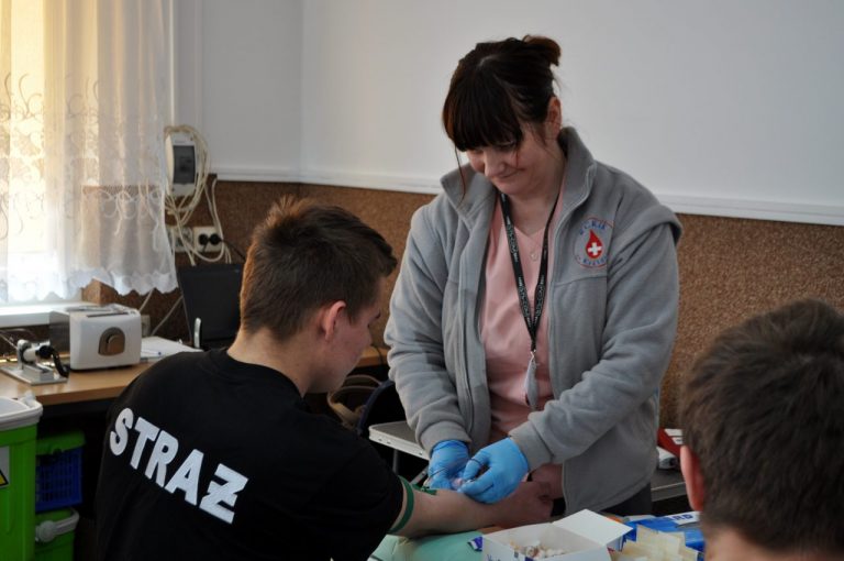 Korzenna: ratuj życie ze strażakami. Podziel się swoją krwią