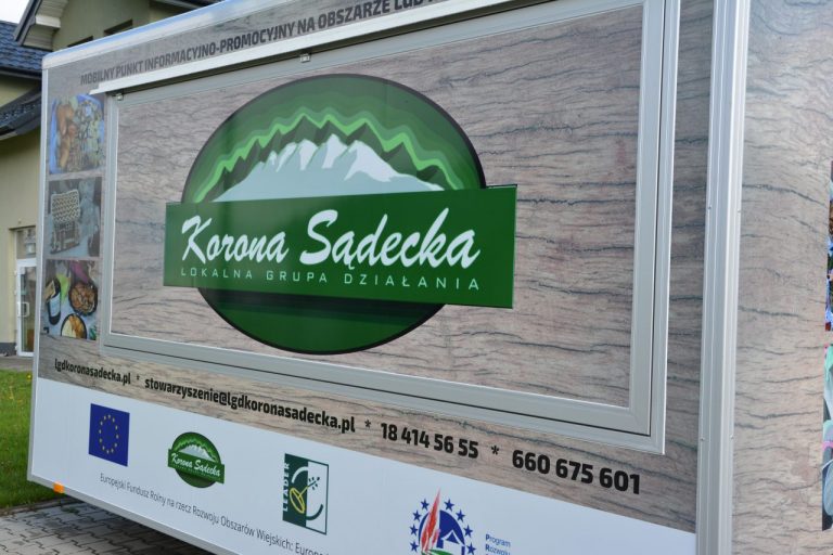 Sukces Mobilnego punktu informacyjno- promocyjny na obszarze „KORONA SĄDECKA”