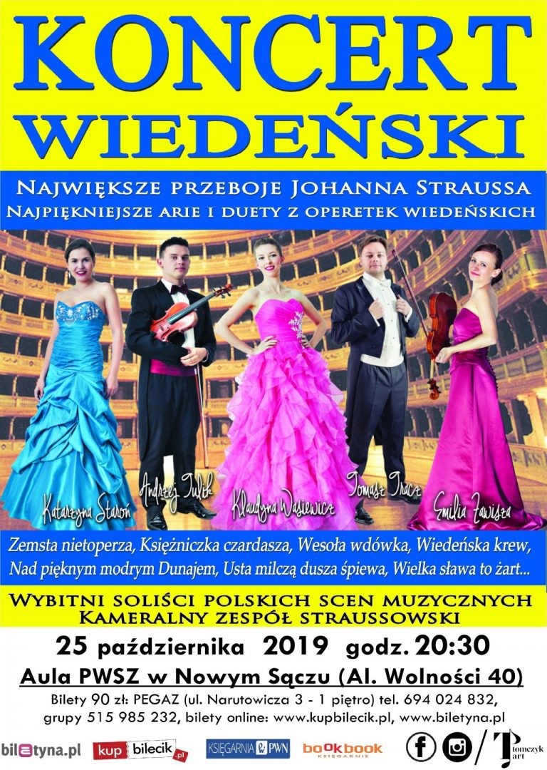 Nowy Sącz, 25 października: Koncert Wiedeński