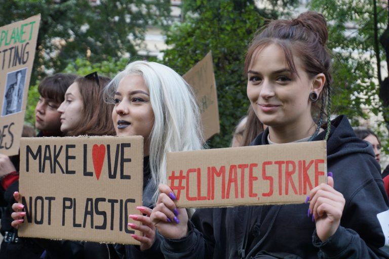 Sądecki Młodzieżowy Strajk Klimatyczny. Martwa natura? Nie ma na to zgody! [ZDJĘCIA, FILM]