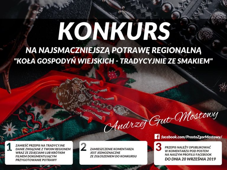 Tradycyjnie ze smakiem – konkurs kulinarny dla Kół Gospodyń Wiejskich