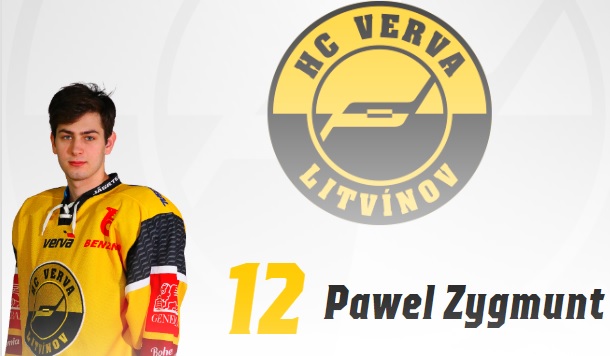 Hokeista z Krynicy-Zdroju w debiucie strzelił gola mistrzowi Czech!