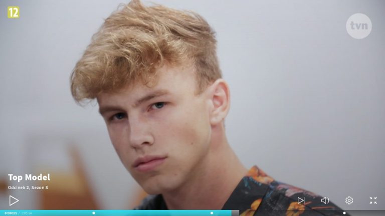 Chłopak z Krużlowej zadziwił jurorów Top Model