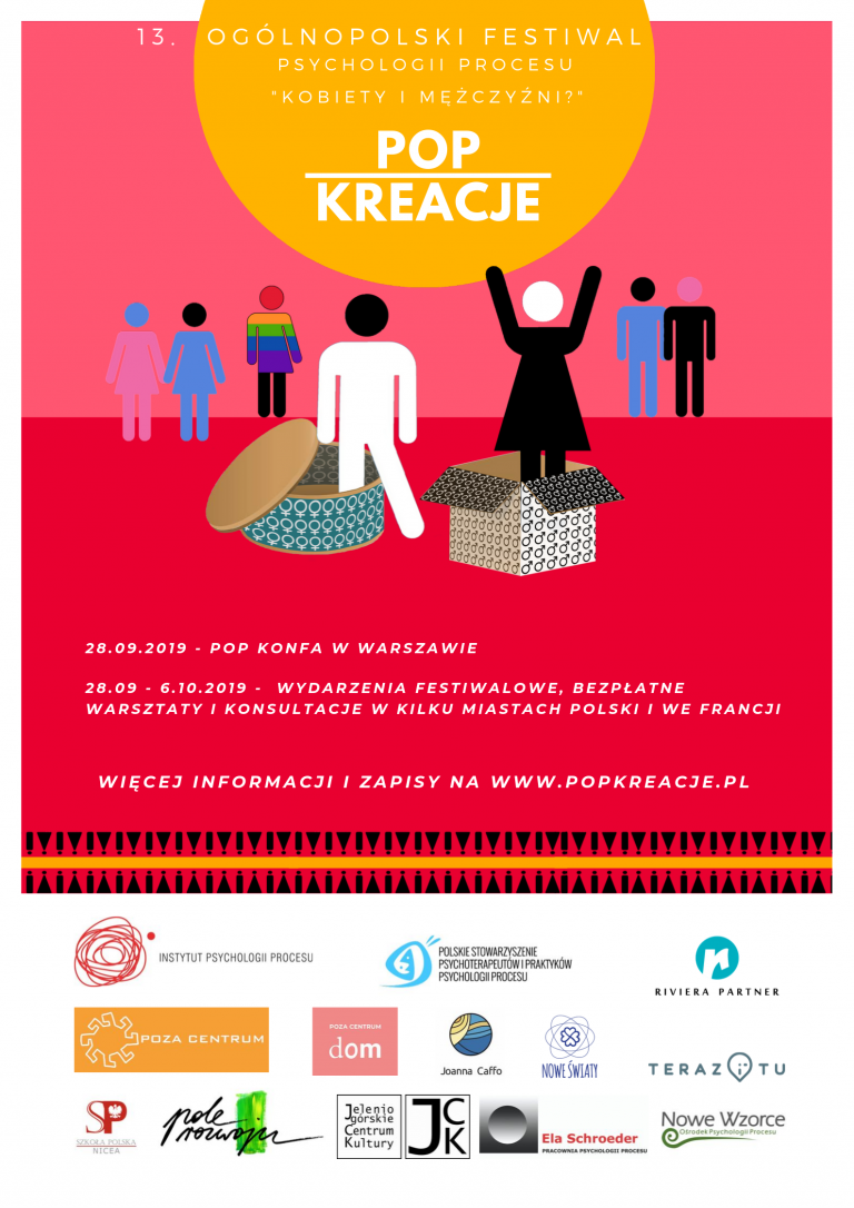 Nowy Sącz, 1- 6 października: festiwal psychologii procesu „POP Kreacje”