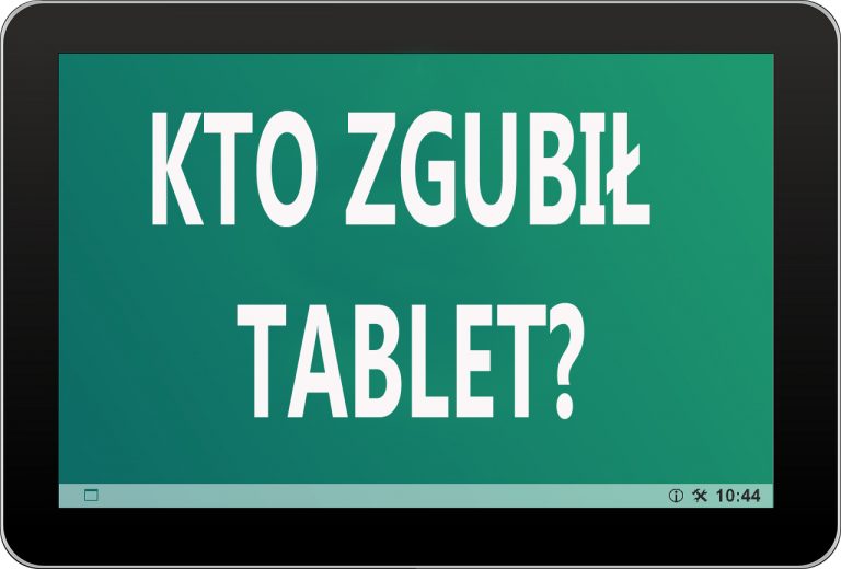 Kto zgubił tablet?  Sprzęt do odbioru u sądeckich policjantów!