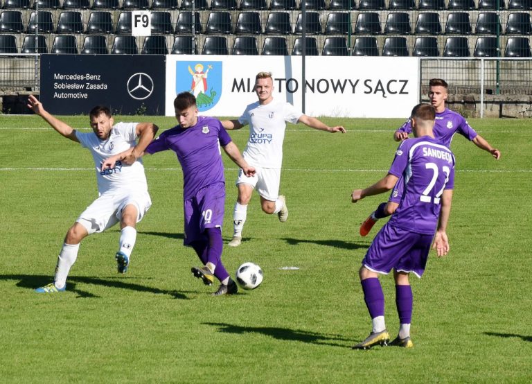 Sandecja grała, a Unia strzelała