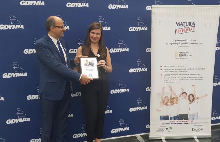Najzdolniejsza sądecka maturzystka
