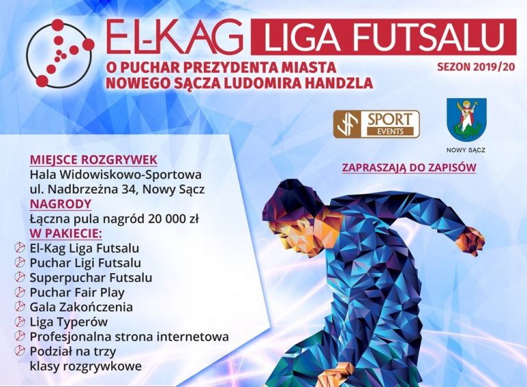 Zapisz swoją drużynę do EL-Kag Ligi Futsalu!