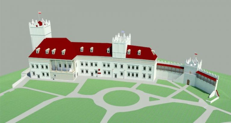 Wraca temat odbudowy zamku według planów z 1768 roku