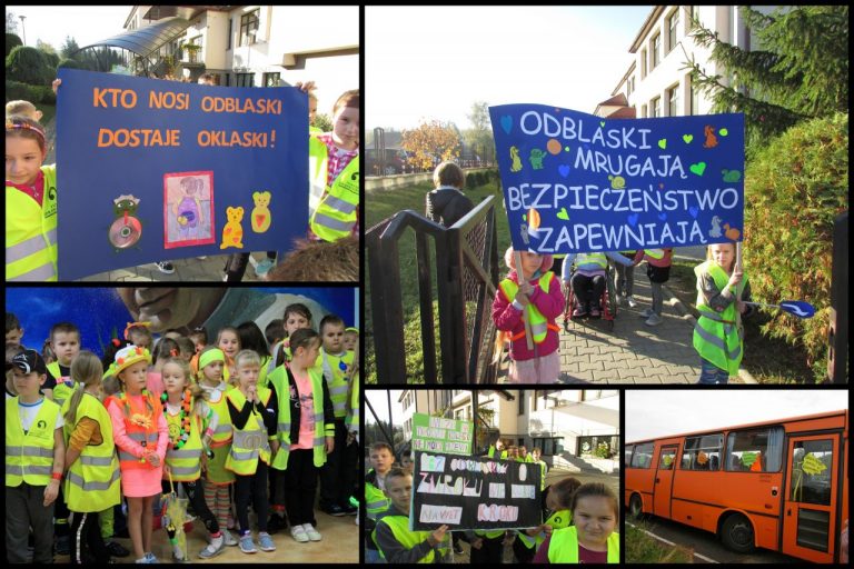 ,,Kto nosi odblaski, dostaje oklaski” – przekonują uczniowie z Korzennej
