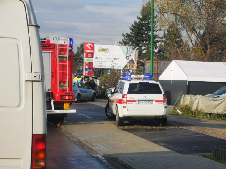 Tragiczny wypadek w Nowym Sączu. Nie żyje starszy mężczyzna