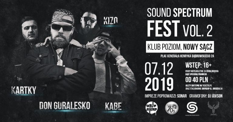 DonGURALesko, Kartky i inni wystąpią w klubie Poziom. Wygraj darmowe bilety