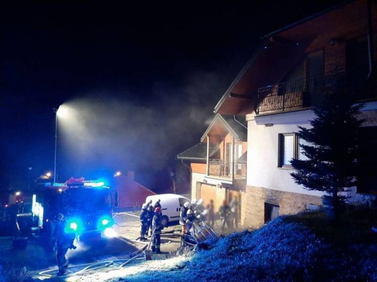 Powroźnik: w domowej kotłowni wybuchł pożar