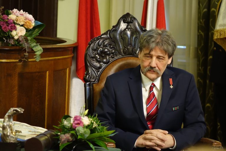 Jerzy Giza honorowym obywatelem miasta Nowego Sącza [ZDJĘCIA, FILM]