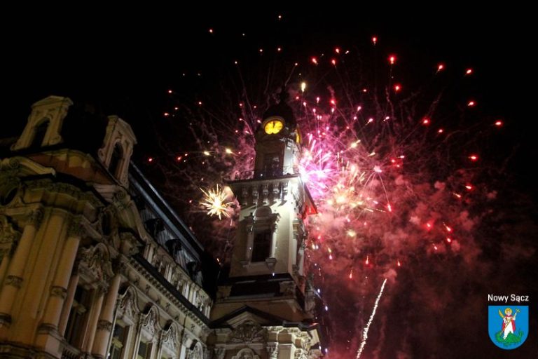 Nowy Sącz: noc sylwestrowa bez fajerwerków, za to z laserami