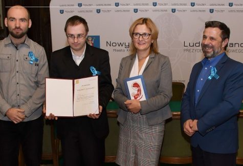 Gratulacje od władz miasta dla Wojciecha Jurkowskiego – utalentowanego podopiecznego Fundacji Mada