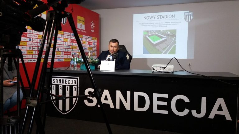 Prezes Sandecji o stadionie: „Będzie budowany etapami”